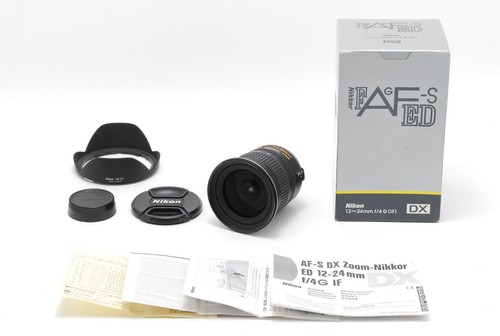 Nikon nikkor 12 24mm - af-s, dx