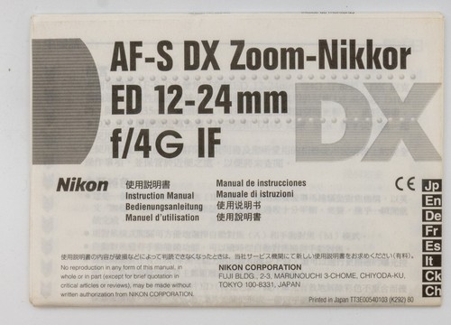 Nikon istruzioni uso s dx - nikon, d'uso